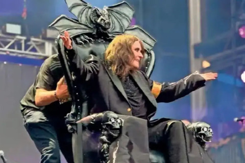 Ozzy Osbourne: su legendario trono formará parte de una exposición especial