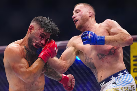Ilia Topuria pierde el título de la UFC ante Justin Gaethje en la Casa Blanca (Ver Video) frente a Donald Trump