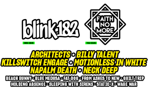 Rock For People 2027: Blink-182, Faith No More y Architects lideran el cartel