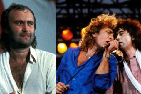 El dia que culparon a Phil Collins, por la presentación de Led Zeppelin  (ver video)